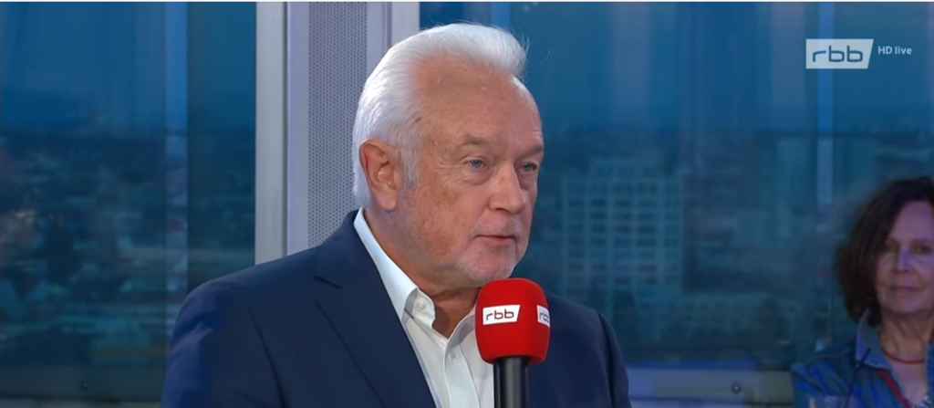Wolfgang Kubicki im RBB